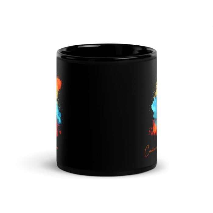 Black Glossy Mug - Image 3