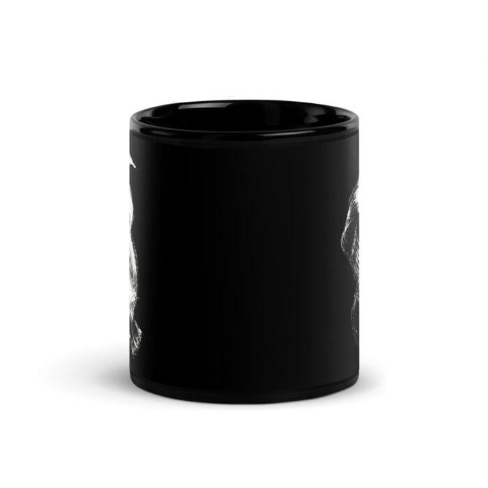 Black Glossy Mug - Image 3