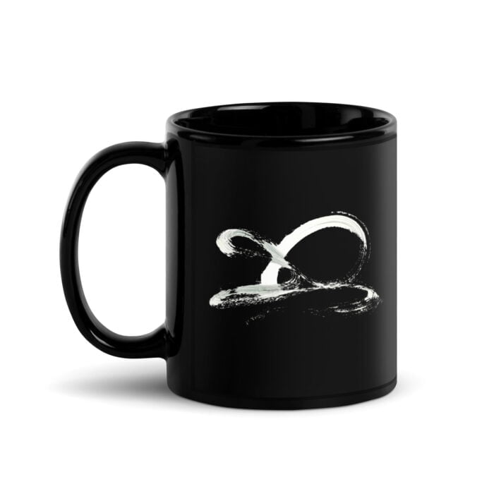 Black Glossy Mug - Image 2