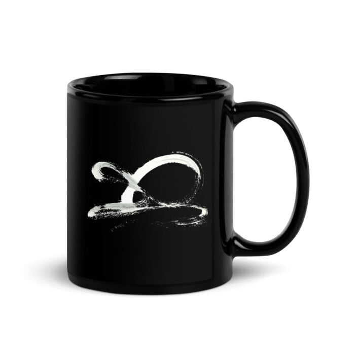 Black Glossy Mug