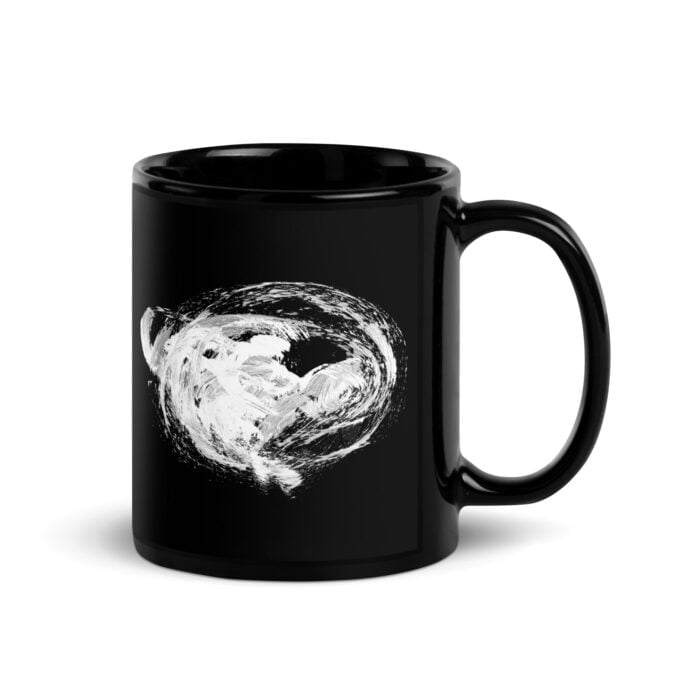 Black Glossy Mug