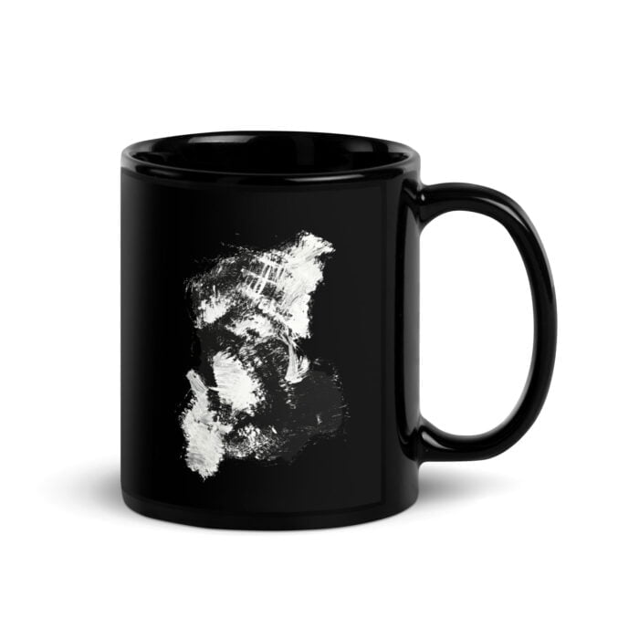 Black Glossy Mug