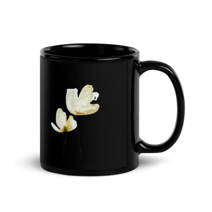 Black Glossy Mug