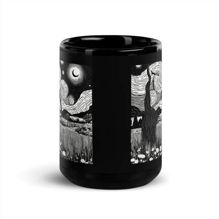 Black Glossy Mug - Image 3