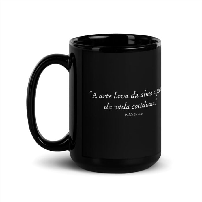 Black Glossy Mug - Image 2