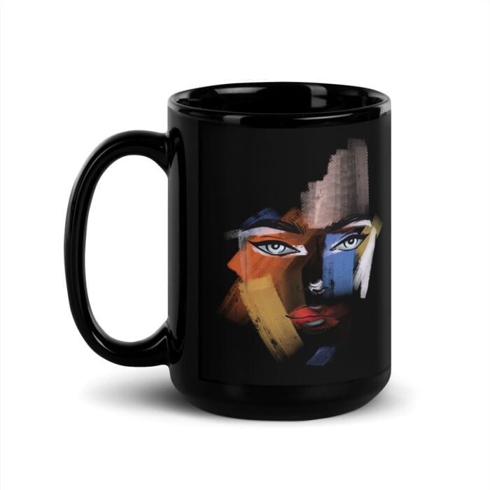 Black Glossy Mug - Image 2