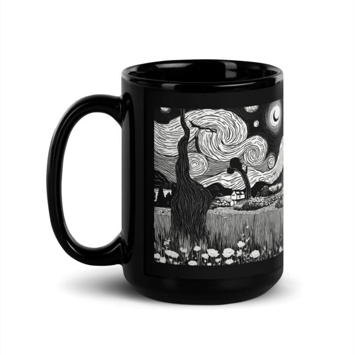 Black Glossy Mug - Image 2