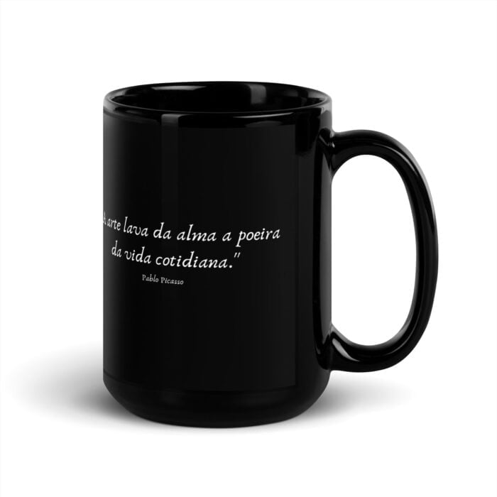 Black Glossy Mug