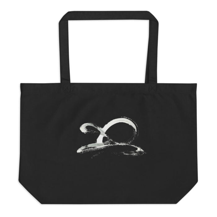 Large organic tote bag