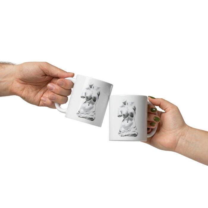 White glossy mug - Image 2